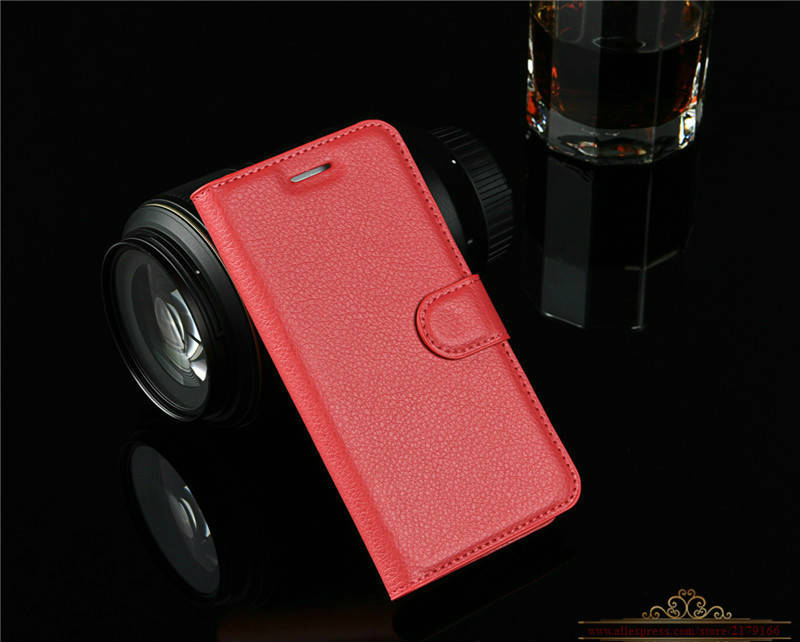 

Чехол книжка Lichee для Samsung Galaxy A7 2018 (9 цветов) красный