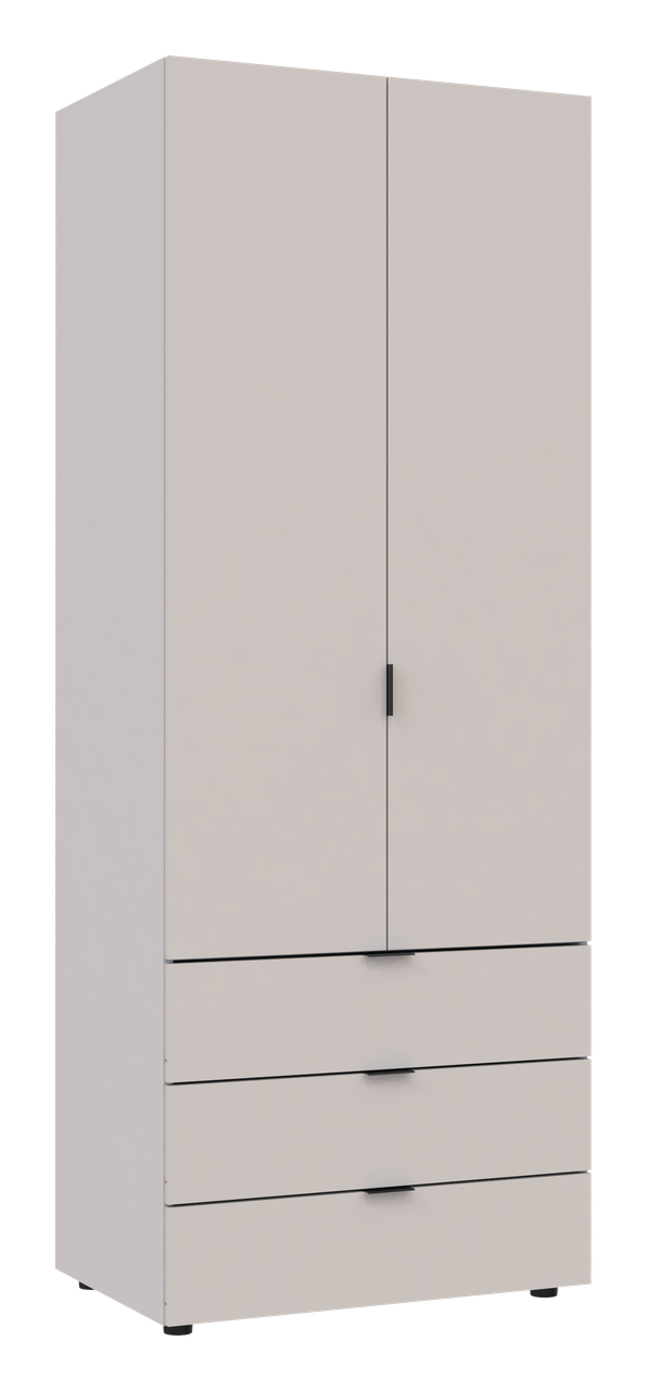 Розпашна Шафа для одягу Doros Гелар Кашемір 2 ДСП 77.5х49.5х203.4 (80737632) 2