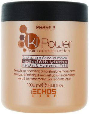 

Echosline Ki-Power Keratinic Mask - Кератиновая маска для молекулярного восстановления 1000 мл