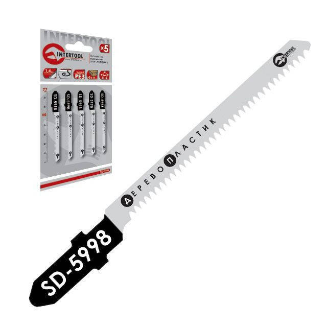 

Полотно пильное для лобзика INTERTOOL SD-5998