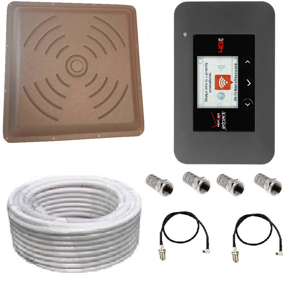 

Комплект WiFi роутер 3G/4G модем Netgear 791L с антенной MIMO 2x24 dbi