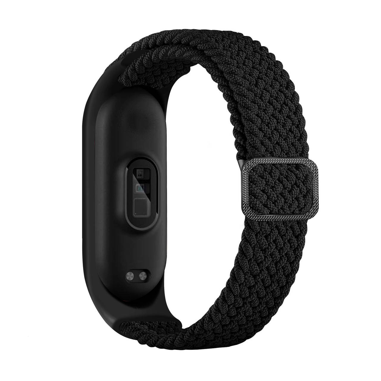 

Ремешок к браслету Mi band 3/4/5/6 solo loop Mi band 5/6, Черный