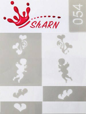 

Трафареты для аэрографии Sharn №054