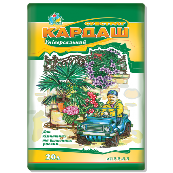 

Субстрат торфяной Универсальный, 20 л, Кардаш