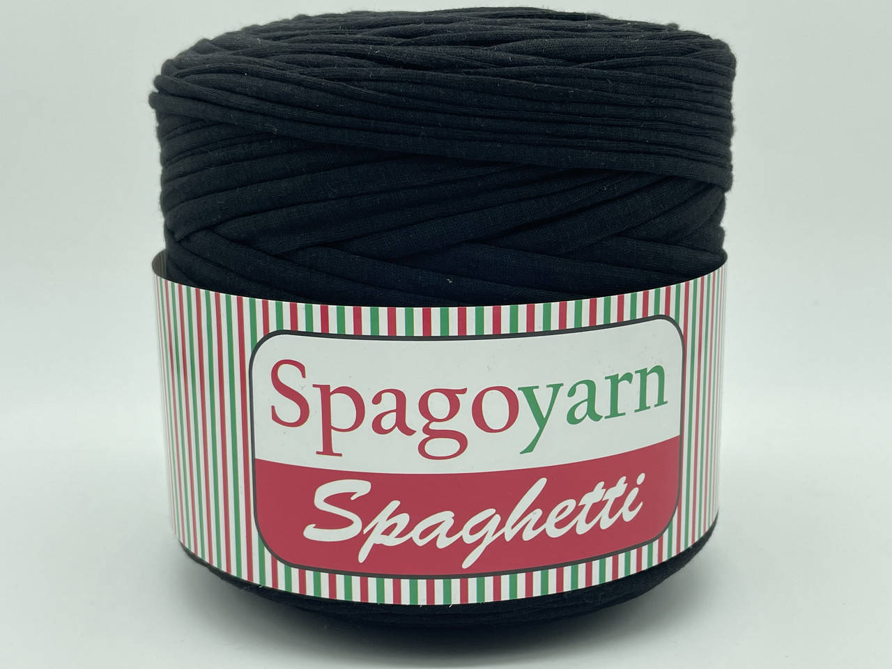 

Пряжа Spaghetti Spagoyarn- черный