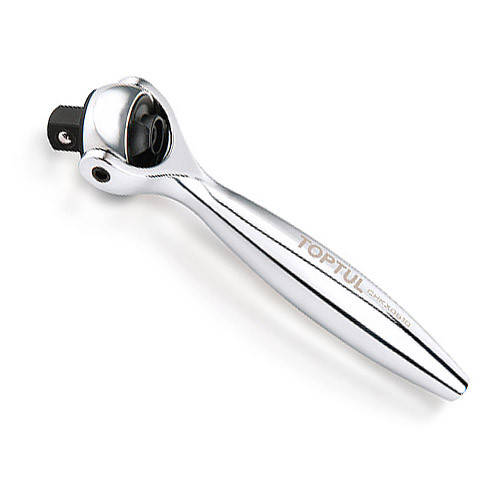 

Мини трещетка 1/4" с шарниром (360°) 90 зубцов TOPTUL CHKX0810