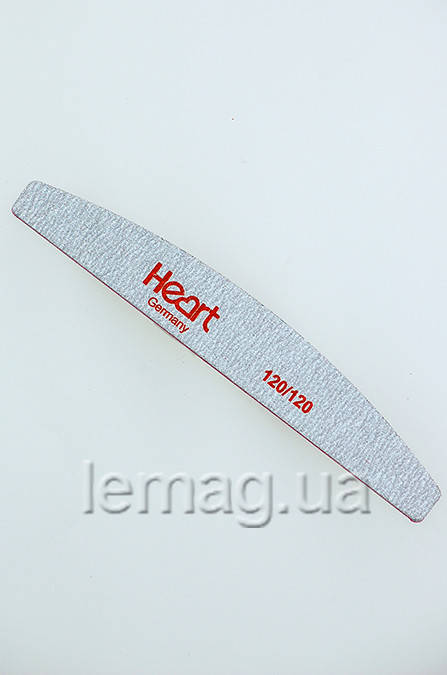 

HEART Пилка для ногтей Half 120/120, 1 шт.