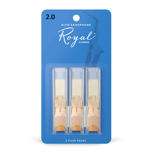

Трость для альт саксофона D'ADDARIO Royal - Alto Sax #2.0 - 3-Pack