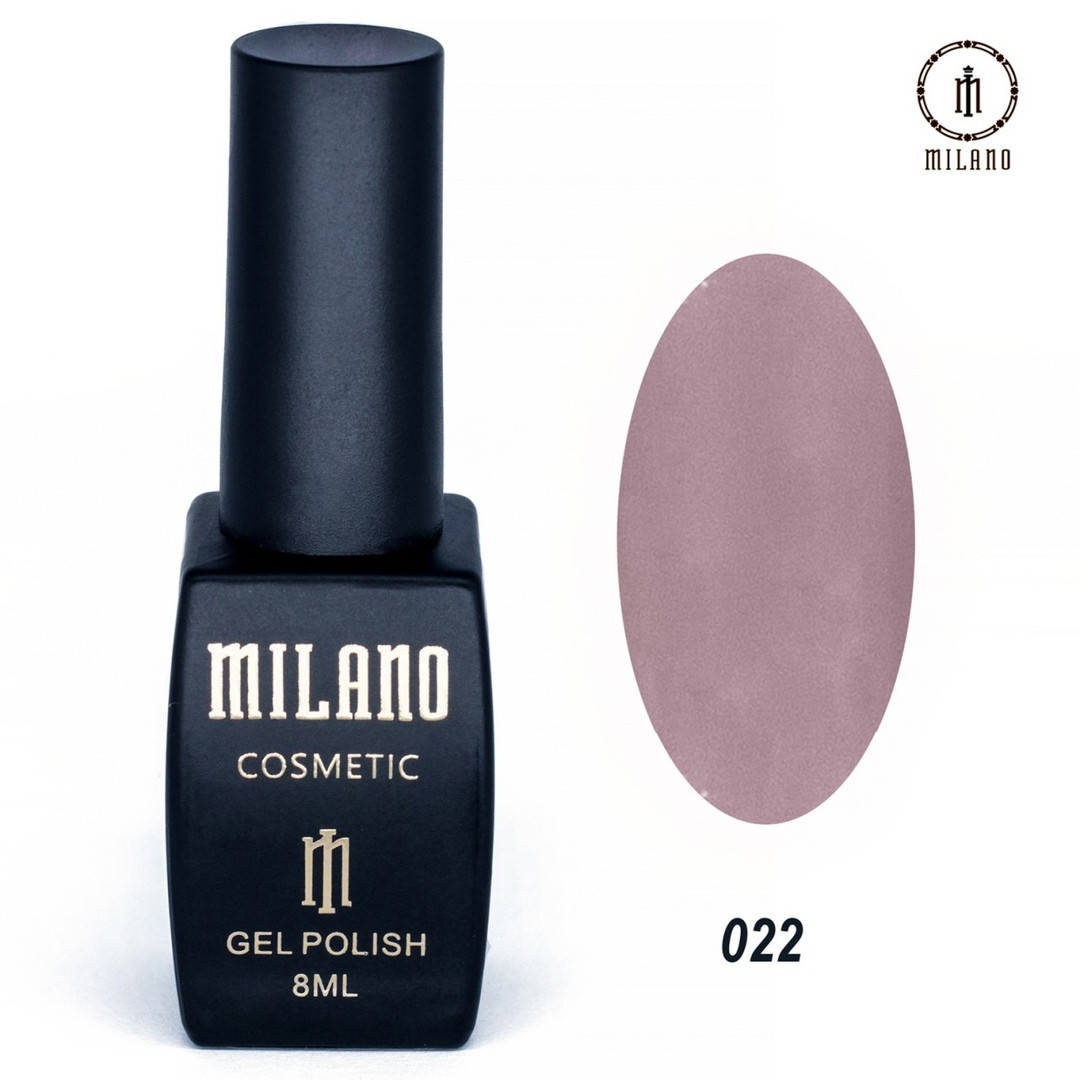 

Гель-лак Milano 8 мл, № 022