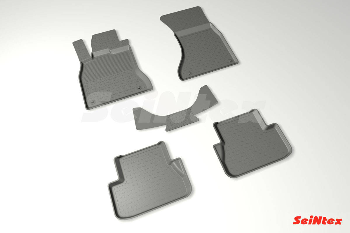 

Коврики в салон для Audi A4 (B8)/A5 Sportback 2007-2015 резиновые, кт 5шт, Черный