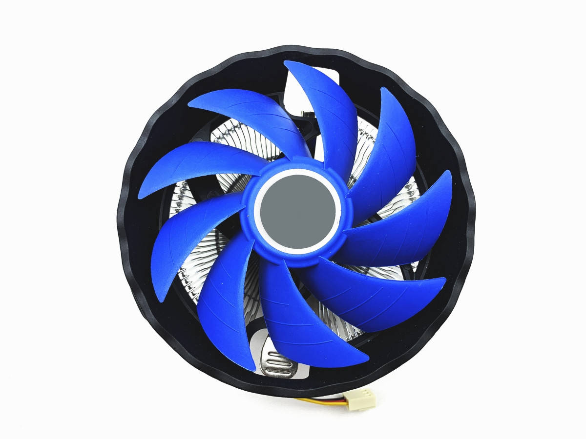 

Кулер для процессора AMD/Intel TRY Heel 95W FAN120мм 3pin синий новый