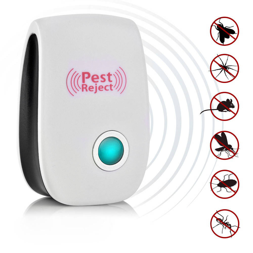 

Ультразвуковой отпугиватель мышей кротов pest reject NEW Электронный отпугиватель тараканов муравьев FED