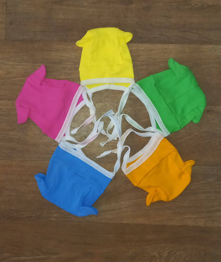 

Шапочка на завязках для новорожденных,интернет магазин,детские головные уборы девочка