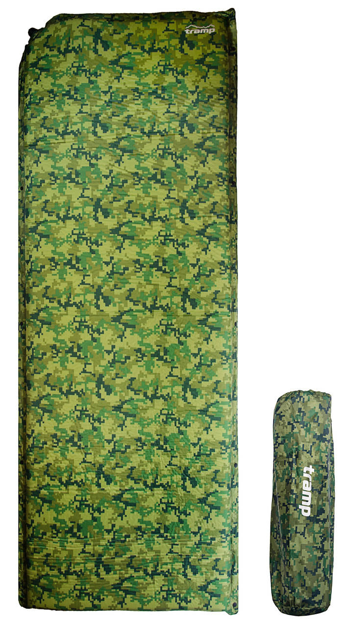 

Самонадувающийся коврик Tramp Сonnect Camo TRI-007 (183 x 60 x 5 см)