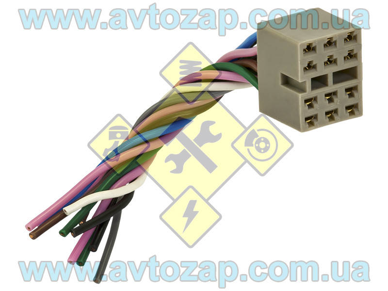 

Колодка кнопки ВАЗ-2108-09 с проводами 