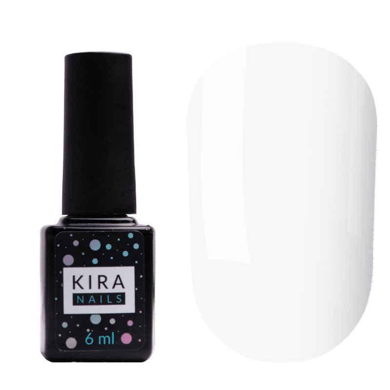 

Гель-лак Kira Nails №036 (білий, емаль), 6 мл