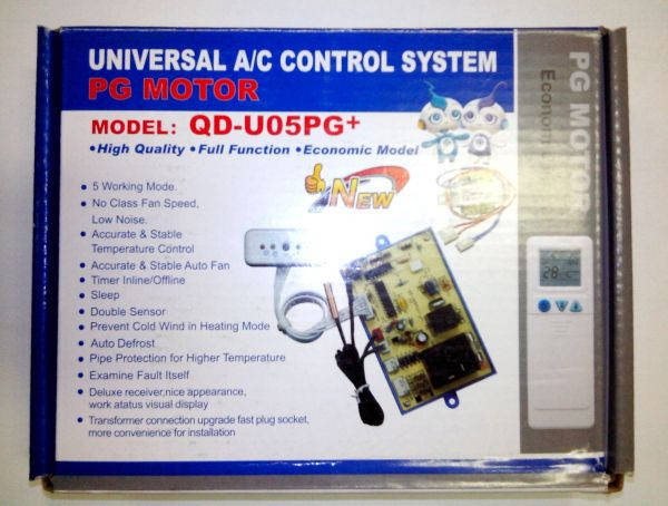 

Плата управления универсальная для кондиционеров QD-U05PG+