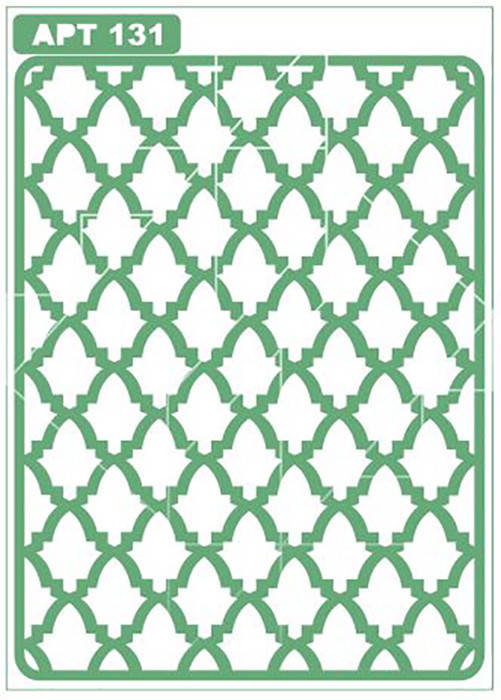 

Трафарет на клеевой основе № 131 14 х 19 см