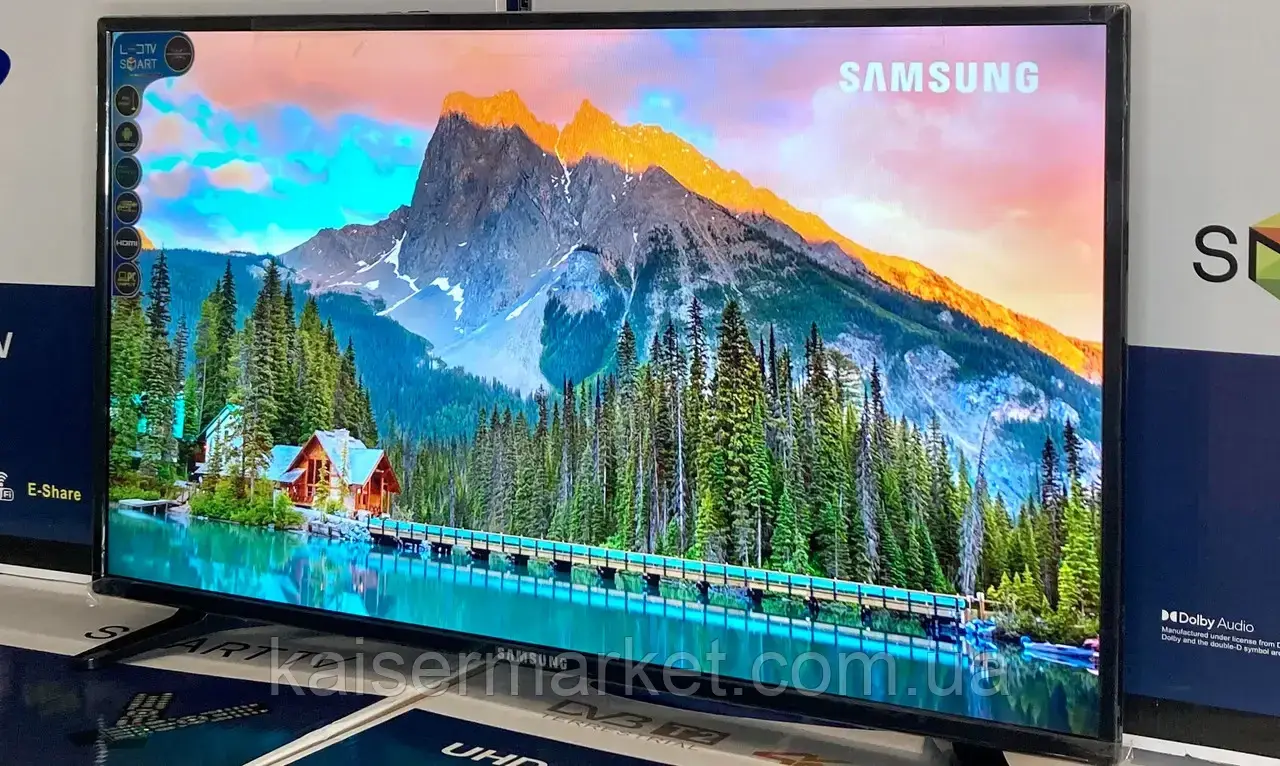 

Телевизор Самсунг Samsung 42 дюйма Smart TV WIFI Т2 Bluetooth Смарт ТВ