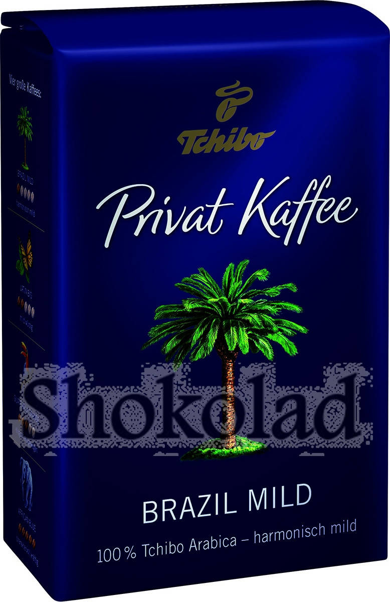 

Акция!!! 130 грн, выходит срок 21.11.21 Кофе молотый Tchibo "Brazil Mild" 250 г.