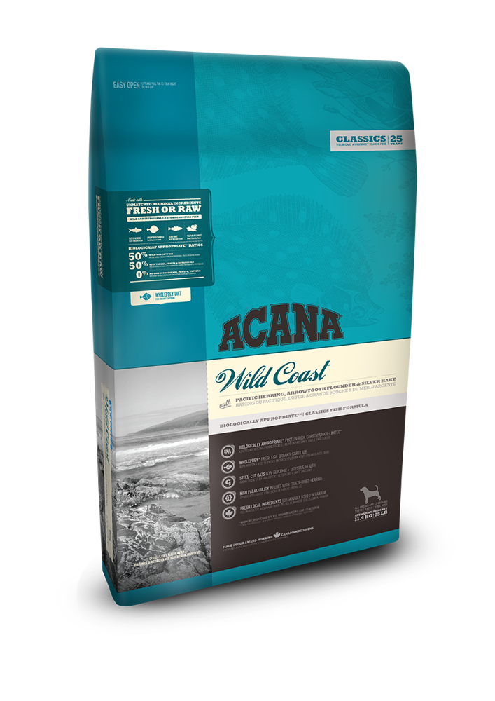 

Сухой корм холистик для собак ACANA Wild Coast 17кг