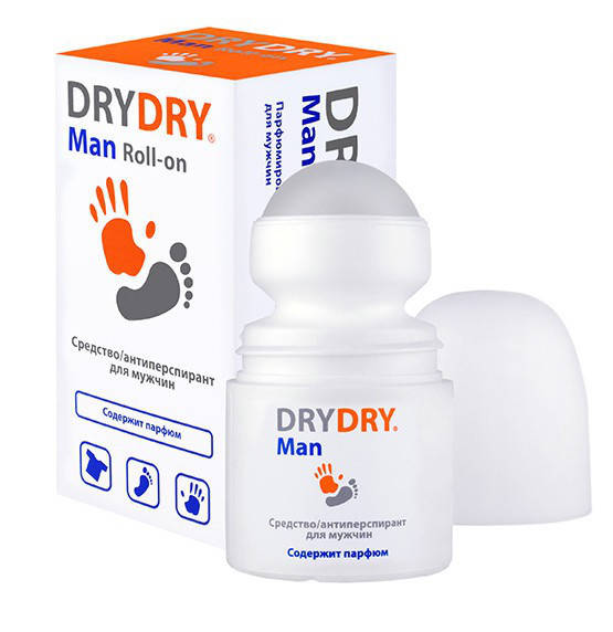

Дезодорант для тела мужчин "Драй Драй Мен" - "DryDry Man" флакон, 50 мл