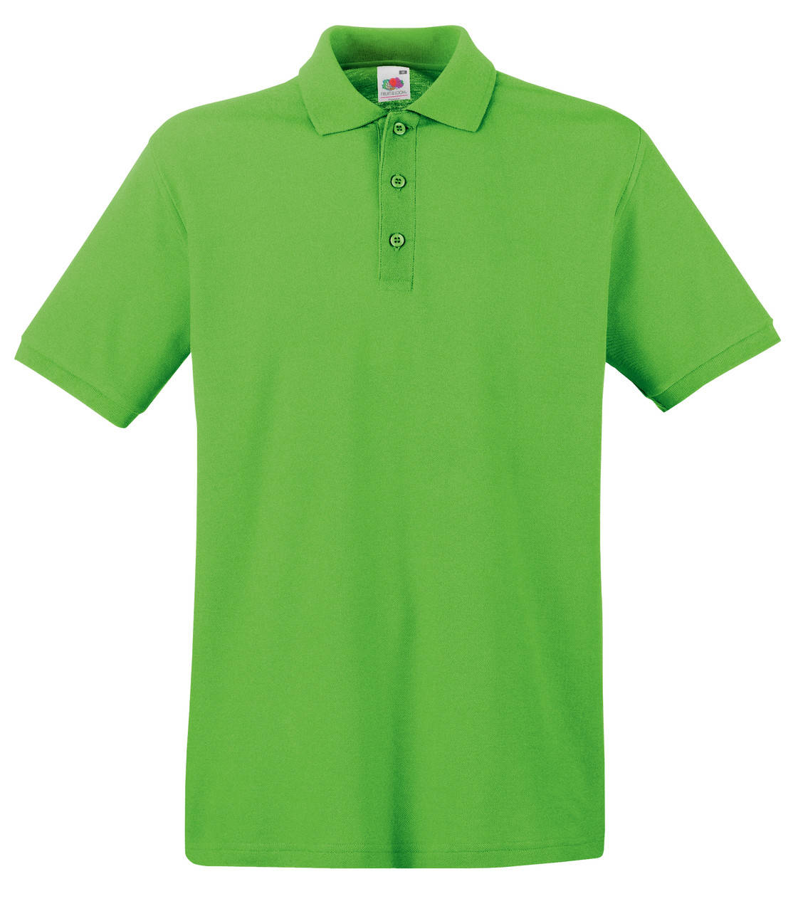 

Тенниска поло Fruit of the Loom Premium polo Лайм, XL