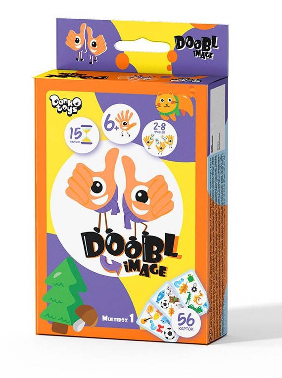 

Настольная игра "DOOBL IMAGE" (УКР) арт. DBI-02-01U