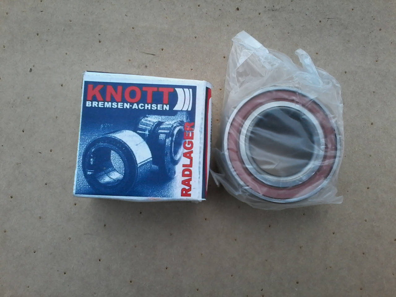 

Подшипник передней ступицы Lanos R-13\1.5 V8 Knot Корея