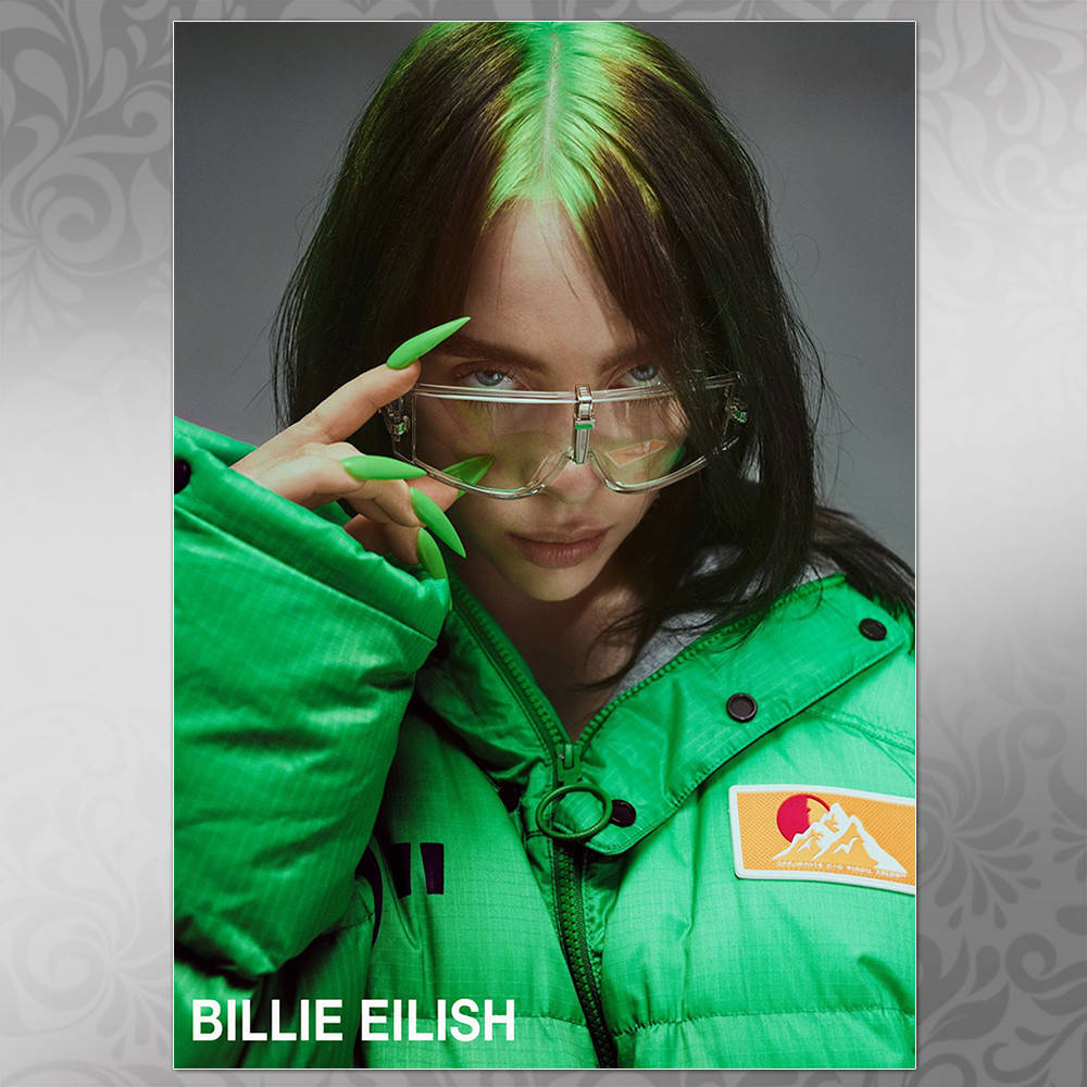 

Плакат Billie Eilish 018
