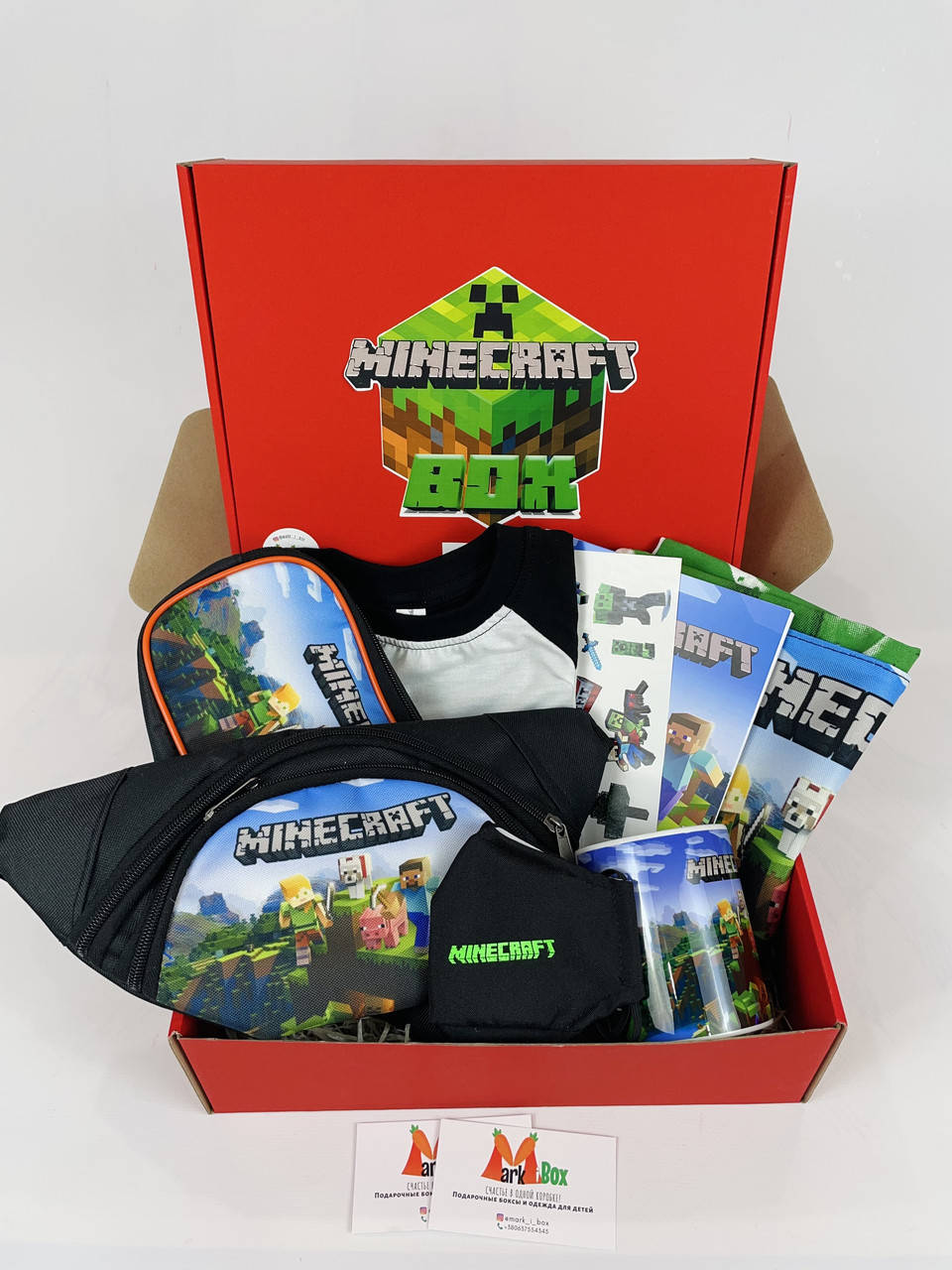 

Minecraft Box - Подарочный тематический набор / Подарочный Бокс Майнкрафт / Подарок для ребенка