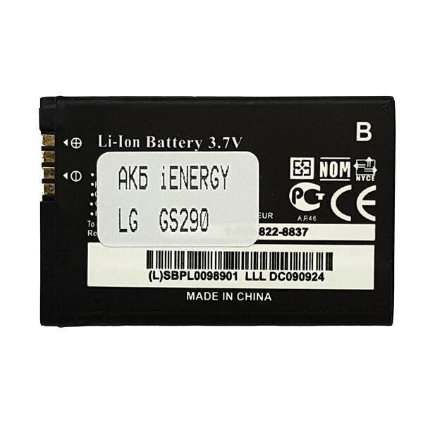 

Батарея LG GS290, IP-430N, LG GM360, LG GS290, LG T300 (900 mAh) (аккумулятор на ЛЖ ГС290)