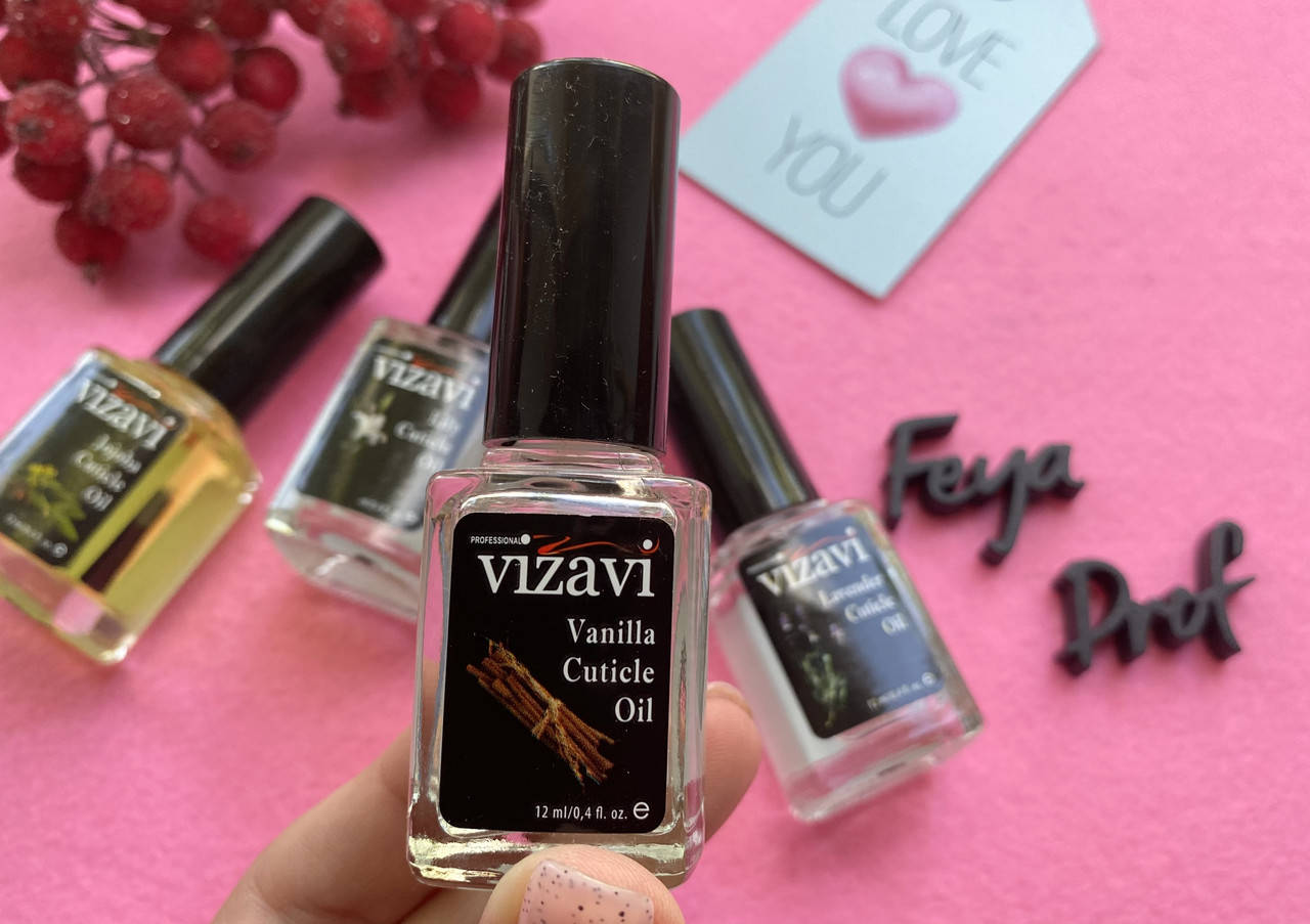 

Масло для кутикулы VIZAVI 12мл Ваниль