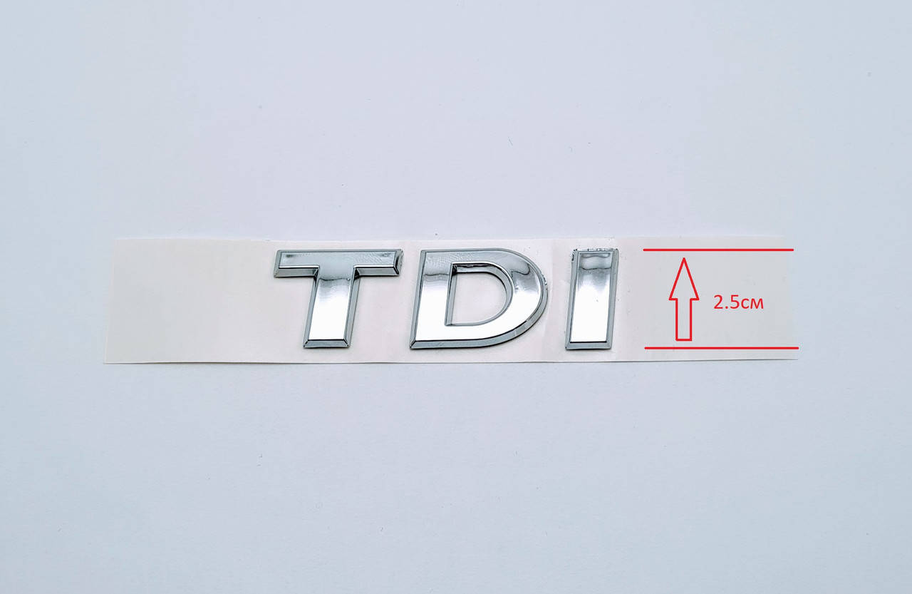 

Эмблема надпись багажника VW Volkswagen TDI c 2009г. тип1