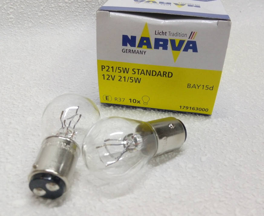 

Лампа стопов габаритов заднего хода P21/5W BAY15d Narva