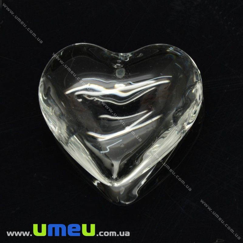 

Подвеска стеклянная Crystallized, Crystal, 33х35 мм, Сердце, 1 шт (POD-002610)