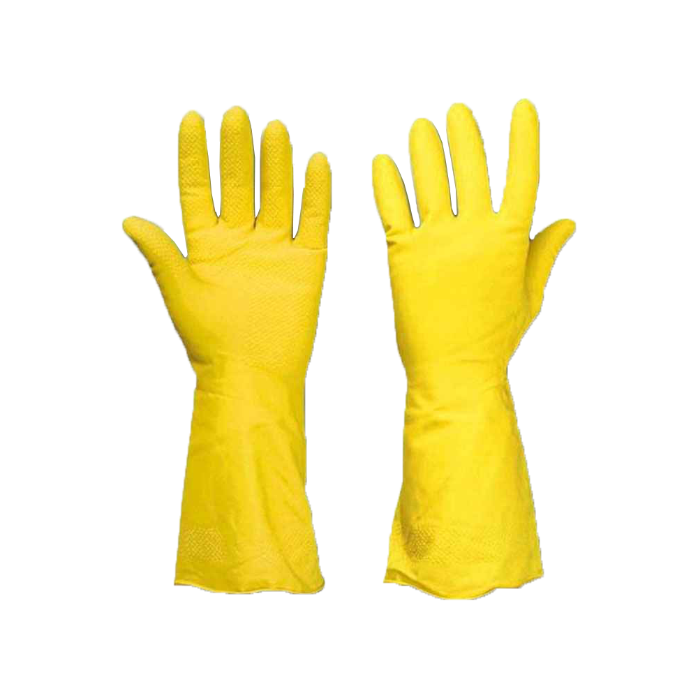 

Рукавиці господарські латексні -XL-, Желтый