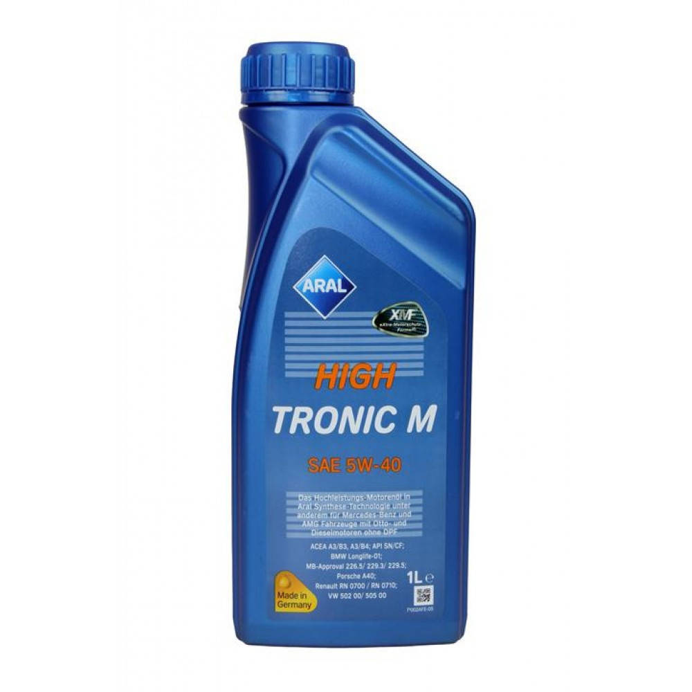 

Масло моторное Aral HighTronic M 5W-40 1л
