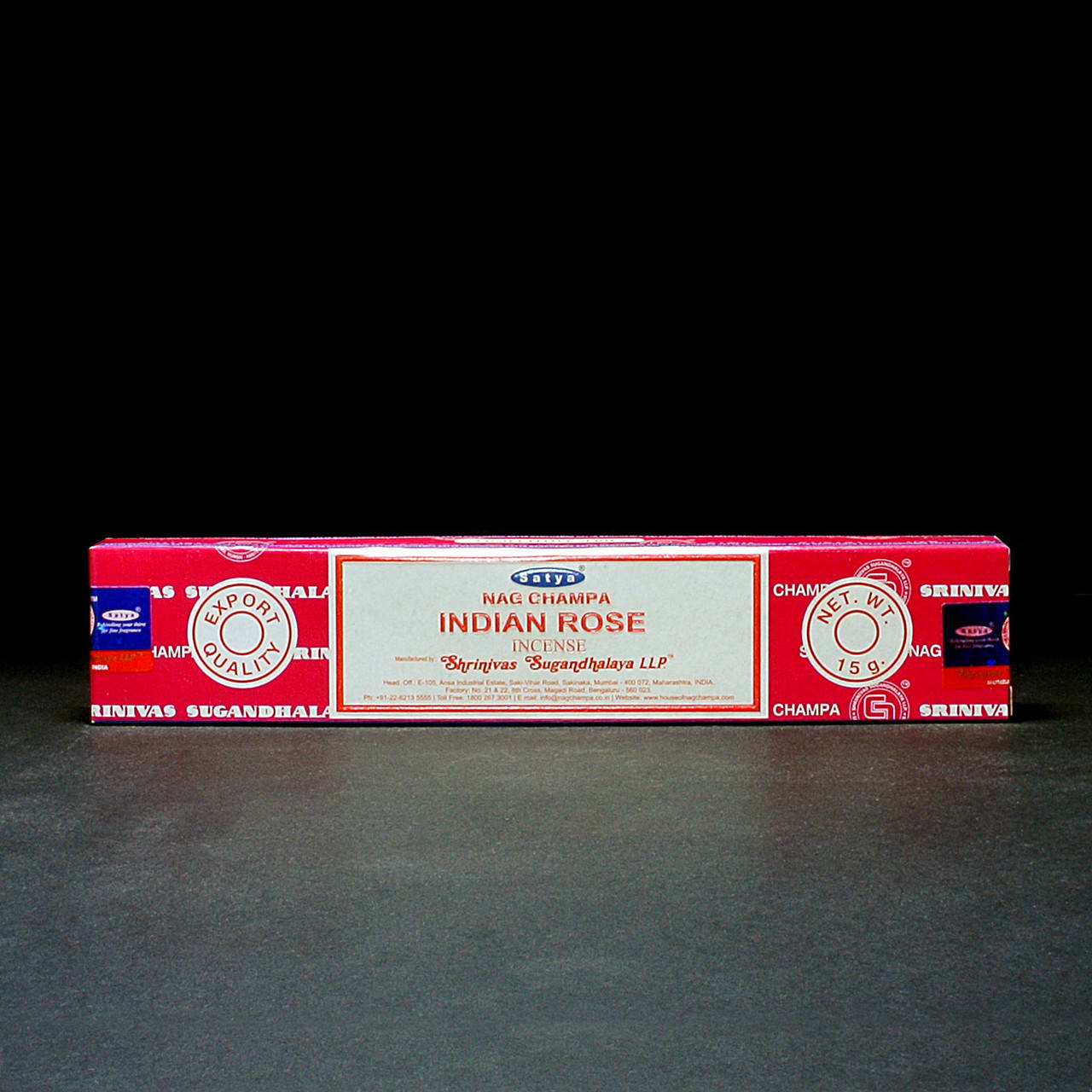 

Натуральные благовония Indian Rose Satya (Индийская Роза Сатья) 15 г