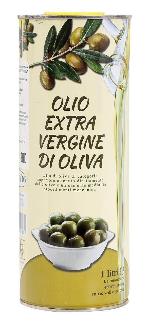 

Оливковое масло Extra Vergine Di Oliva 1л ( Италия) ж/б