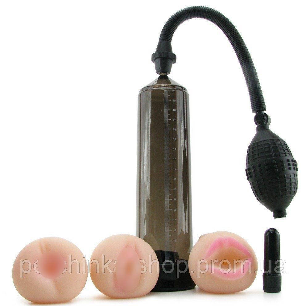 

Вакуумная помпа Pump Worx Travel Trio Pump Set all Оригинал