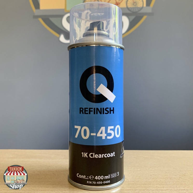 

Лак акриловый глянцевый Q-Refinish 70-450, 400 мл Аэрозоль