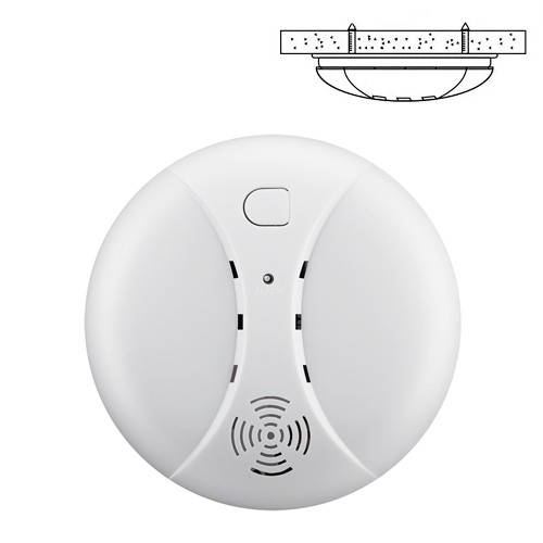 

Датчик дыма беспроводной 433МГц для GSM сигнализации, ZC-S004