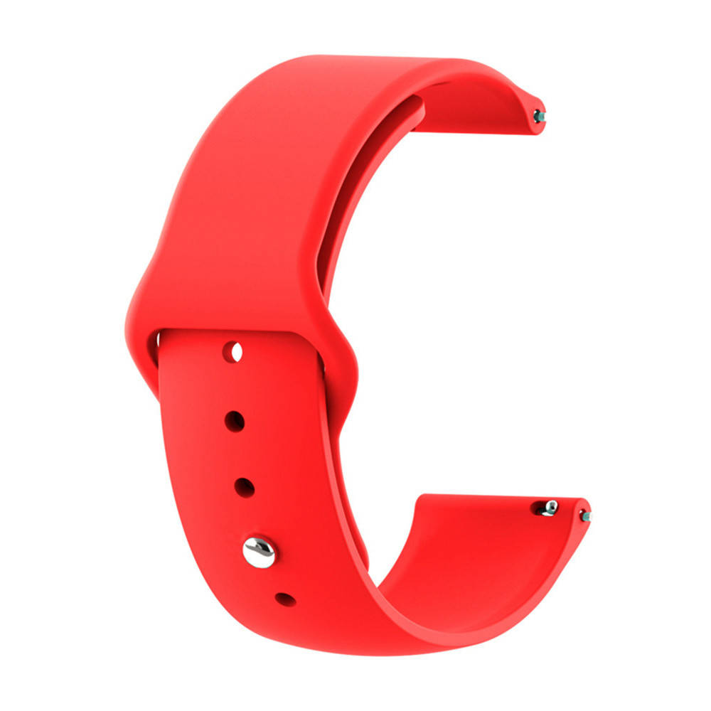

Ремешок для Amazfit GTS / GTS 2 / GTS 2 mini / GTS 3 силиконовый Красный