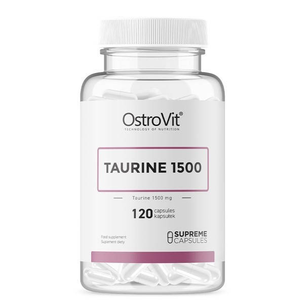 

Taurine 1500 mg OstroVit (120 капсул)