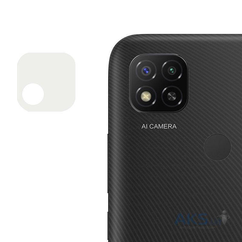 

Гибкое защитное стекло для Xiaomi Redmi 9C на заднюю камеру 0.18mm, Прозрачный