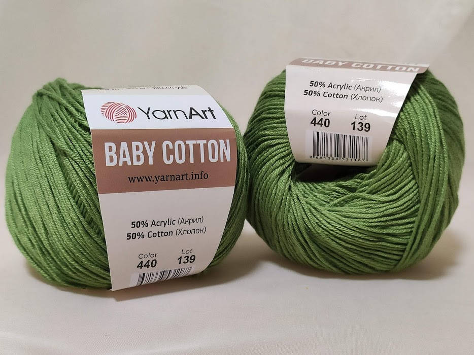 

YarnArt Baby Cotton 440 сосновый