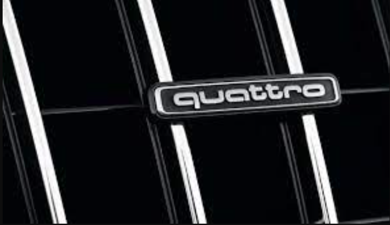 

Эмблема (шильдик, лого, надпись, значок) AUDI (Ауди) Quattro для решетки