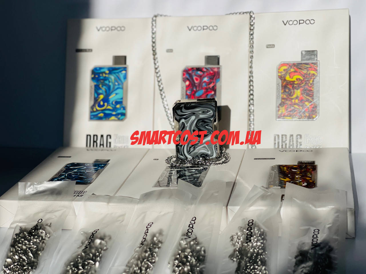 

Цепочка для VooPoo Drag Nano Pod (Silver) Цепь для драг нано оригинал