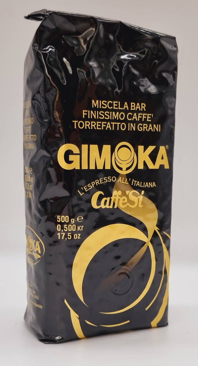 

Кофе в зёрнах Gimoka Black(Gran Gala) 500г Италия
